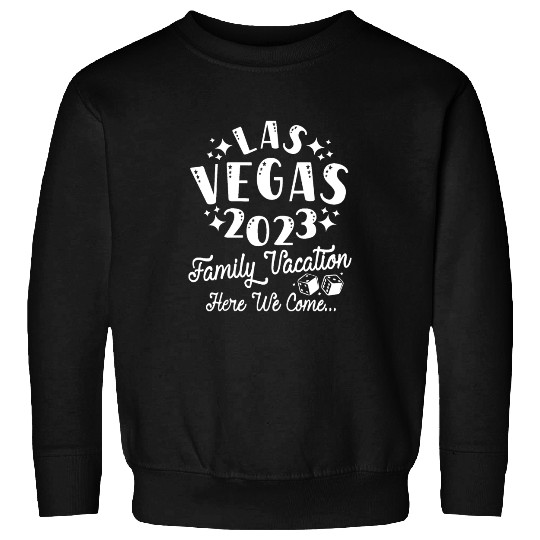Family Vacation Las Vegas 2023 Matching Family Sweatshirts