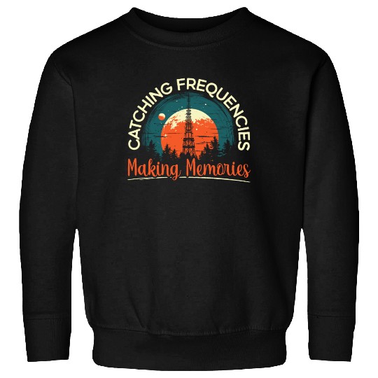 Ham Radio Operator Morse Code Radioactivity Sweatshirts