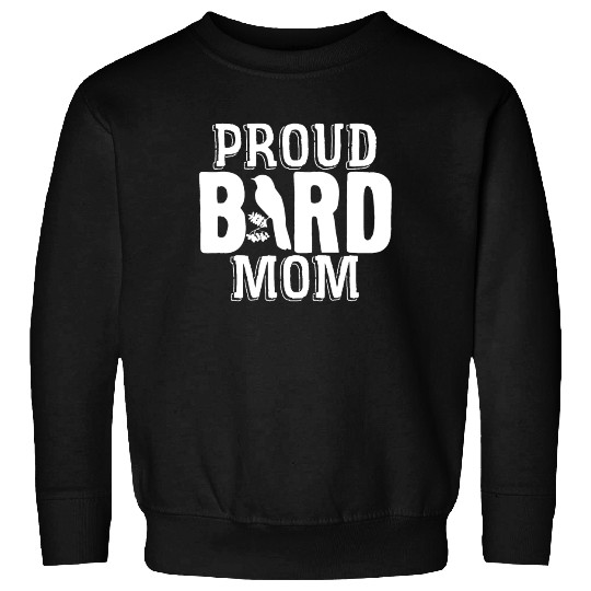 Bird Mom Birds Love Budgie Sparrow Heron Parrot Sweatshirts