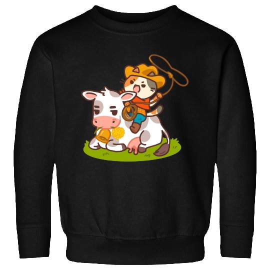 Meow Dy Yeehaw Cowboy Cat Sweatshirts