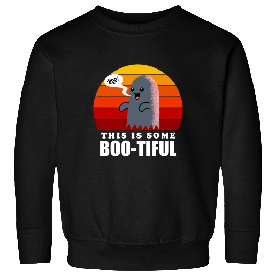 This is Some Boo Sheet Ghost Halloween Funny Smile Sweatshirts