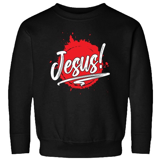 Love Jesus Christian Christmas Sweatshirts