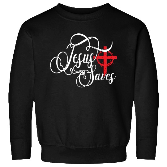 Jesus Saves Love Jesus Christmas Christian Sweatshirts