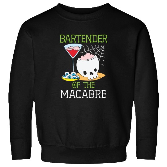 Bartender of the Macabre Bartender Halloween Sweatshirts
