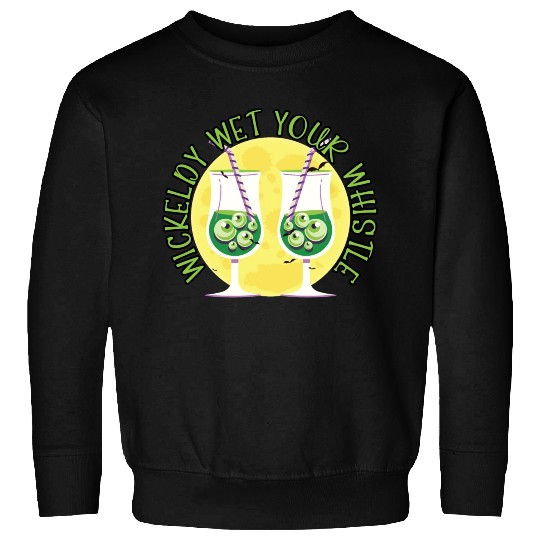 Wickedly Wet Your Whistle Bartender Halloween Sweatshirts
