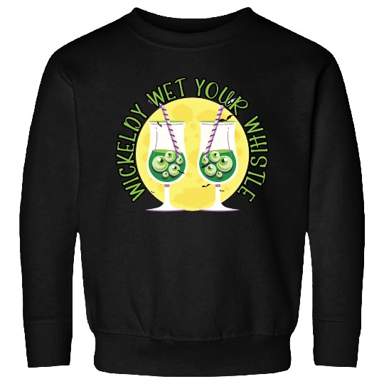 Wickedly Wet Your Whistle Bartender Halloween Sweatshirts