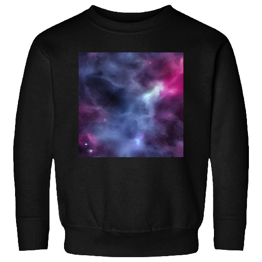 Galaxy nebula abstract design Sweatshirts