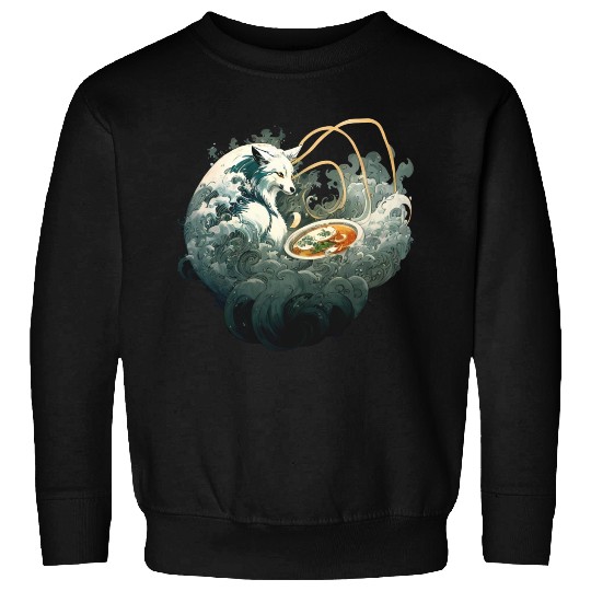 Nine Tailed Fox Ramen - Kitsune Sweatshirts