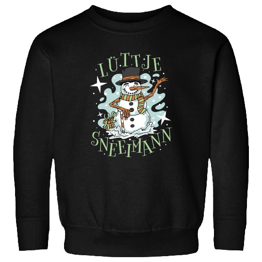Happy snowman christmas Sweatshirts