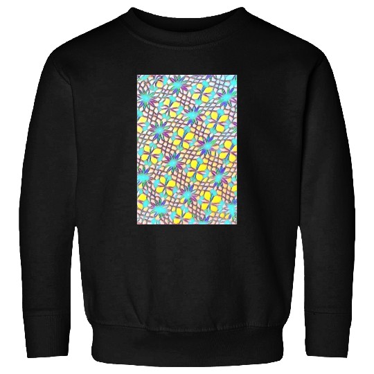 Stunning Yellow Blue Purple Vector Design Sweatshirts