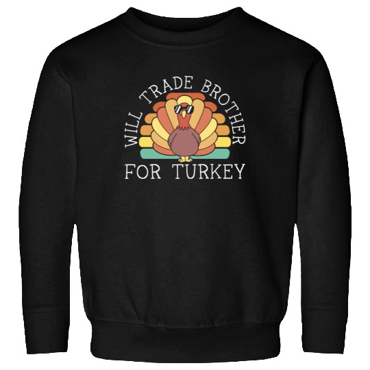 Happy Thanksgiving Holiday Dinner Turkey Blessed Sweatshirts