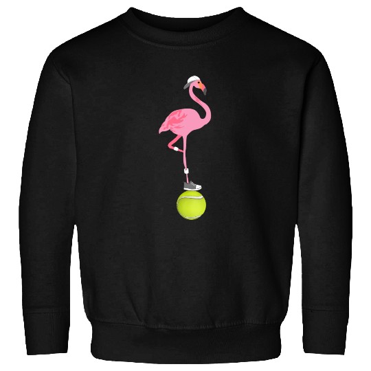 Tennis Flamingo Sweatshirts