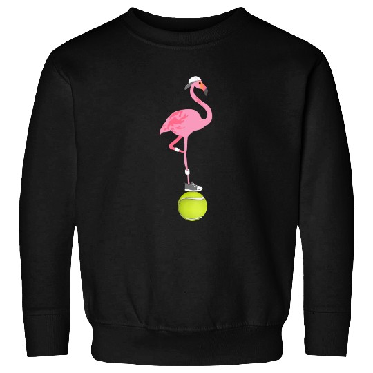 Tennis Flamingo Sweatshirts