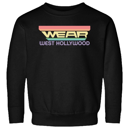 Wear West Hollywood Apparel with Vintage Rainbow Sweatshirts