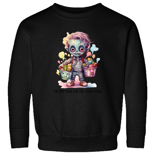 I m Just Here For The Candy Corn Sweatshirts