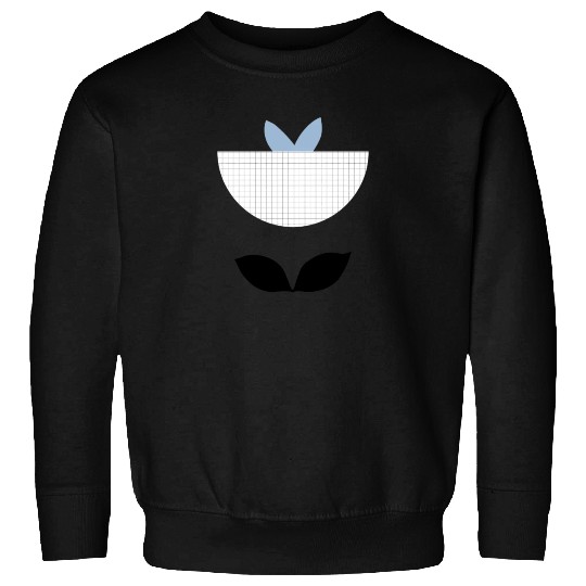 Grid Retro Flower Sweatshirts