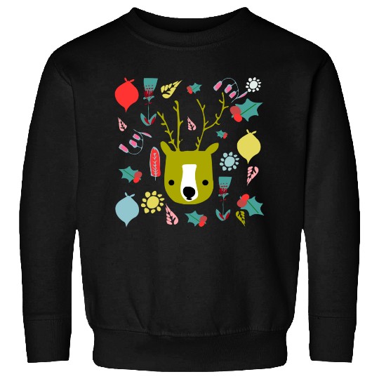 Cute Christmas Deer Sweatshirts