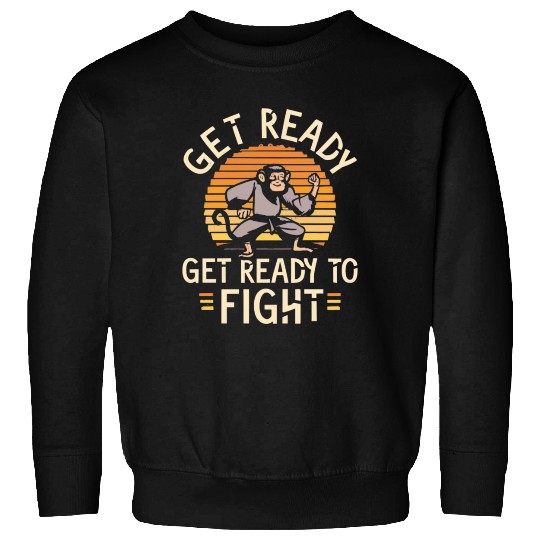 Kung Fu monkey Sweatshirts