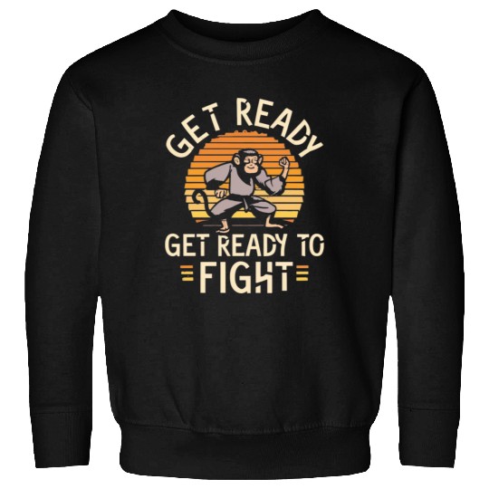 Kung Fu monkey Sweatshirts