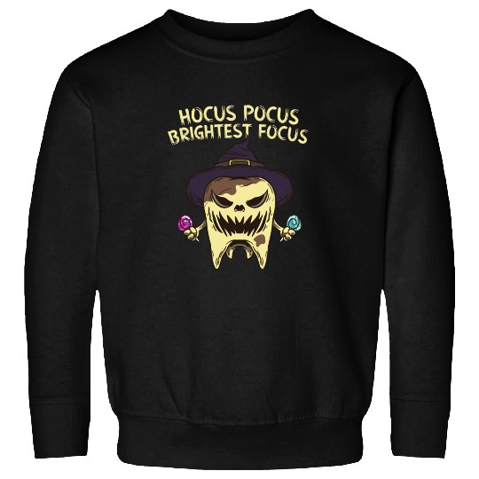 Scary Halloween Teeth Spooky Halloween Dentist Sweatshirts