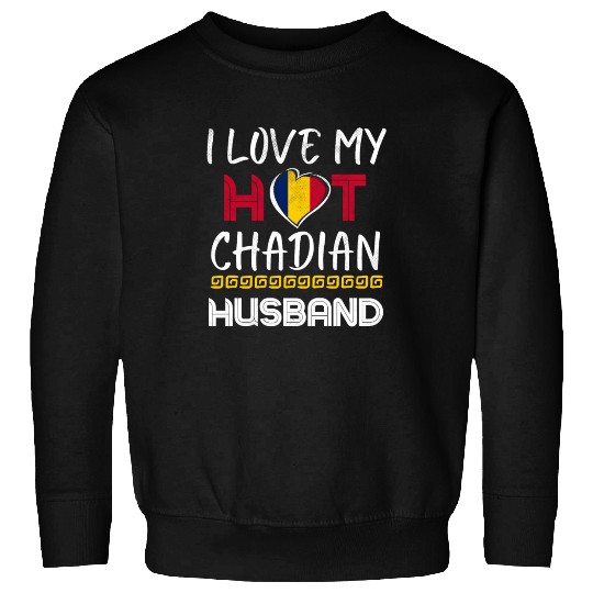 Funny Chadian Husband Proud Wife Sweatshirts