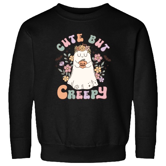 "Cute But Creepy" - Embrace the Adorable Spooks Sweatshirts