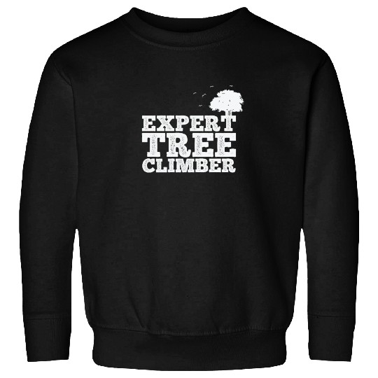 Expert Tree Climber Nature Forests Leaves Sweatshirts