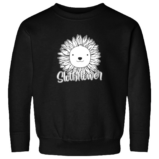 Sloth Sunflower Sweatshirts