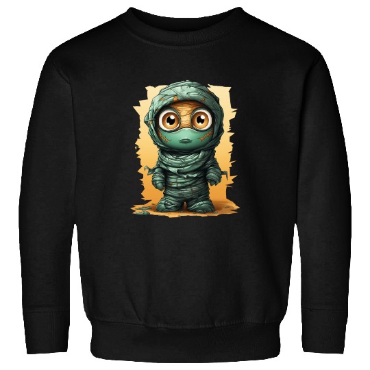 Halloween Spooky Cartoon Mummy Sweatshirts