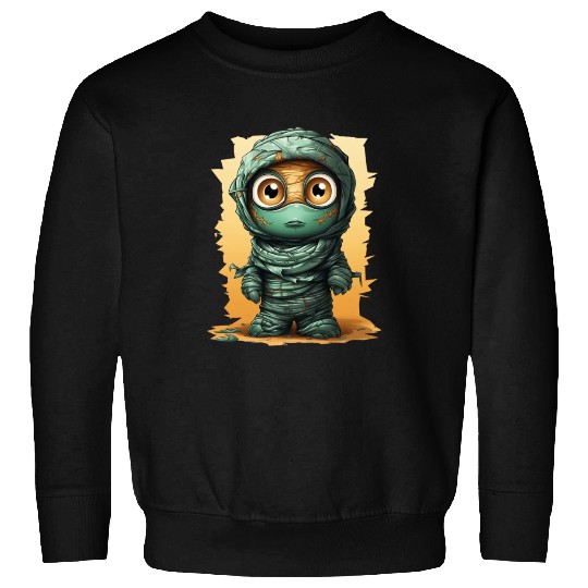Halloween Spooky Cartoon Mummy Sweatshirts
