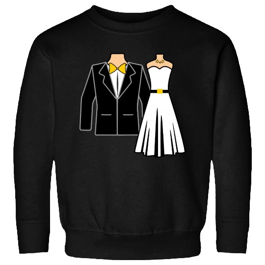Wedding clothes bride groom Sweatshirts