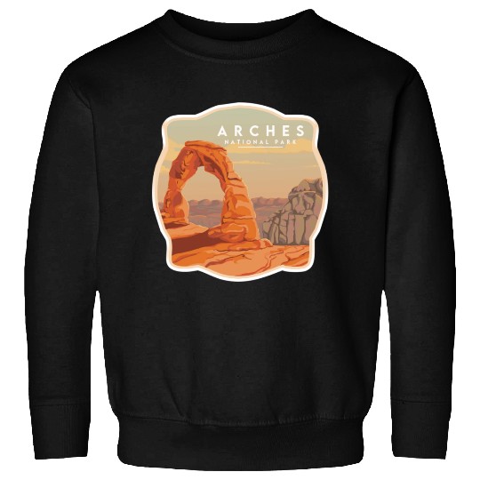 Arches National Park Stickers Sweatshirts