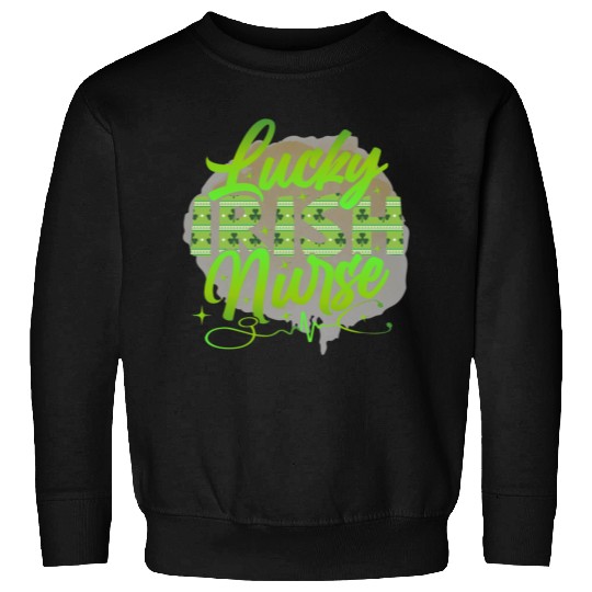 Lucky Irish Nurse Sweatshirts