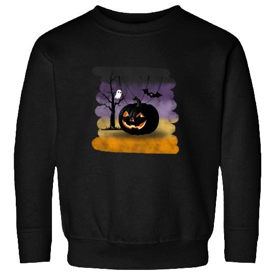 "The Midnight Pumpkin" Sweatshirts