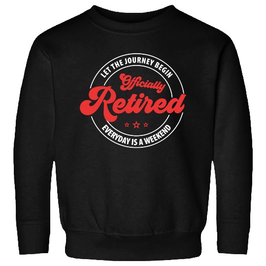 Officially Retired nurse Sweatshirts