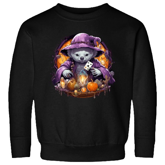 Halloween Mysthical Mochi The Koala Sweatshirts
