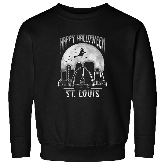 St. Louis Missouri Happy Halloween Sweatshirts