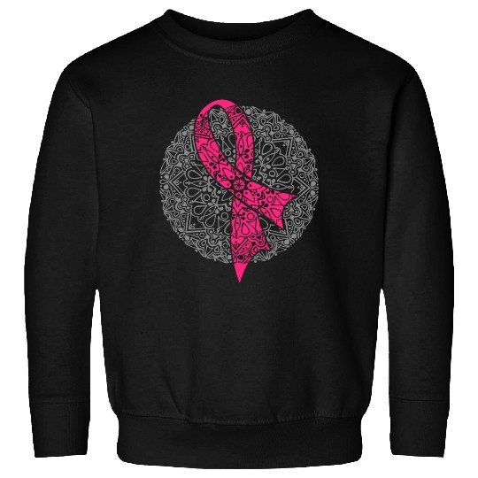 Breast Cancer Mandala Sweatshirts