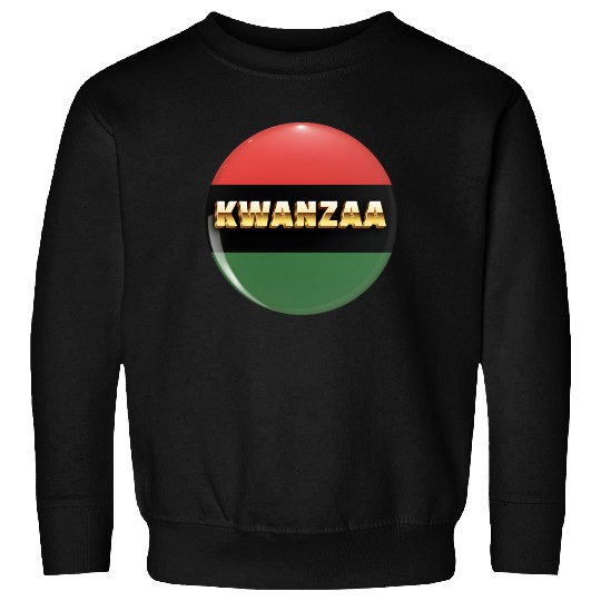 Embracing Kwanzaa: Red, Green, and Black Pride. Sweatshirts