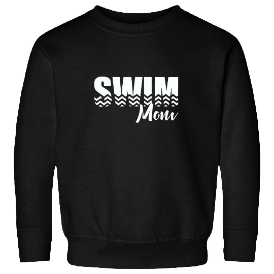 Funny Swim Mom Sweatshirts