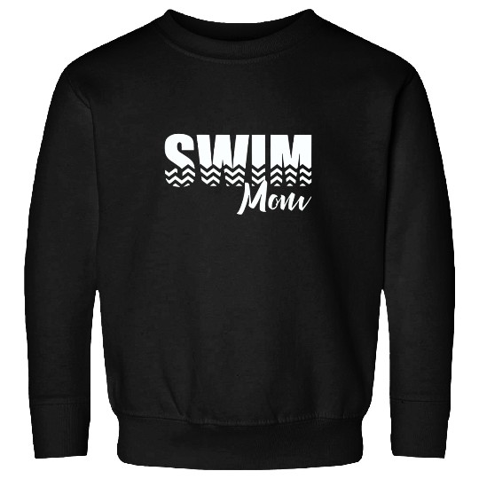 Funny Swim Mom Sweatshirts