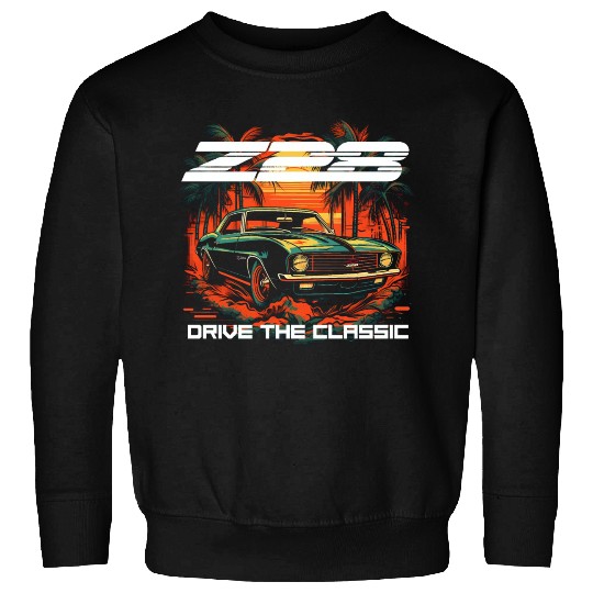 Sunset Camaro Z28 Sweatshirts