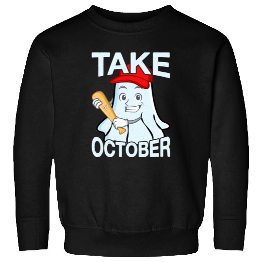 Philly Take October Philadelphia Ghost Halloween Sweatshirts