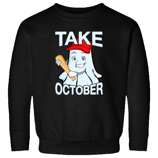 Philly Take October Philadelphia Ghost Halloween Sweatshirts