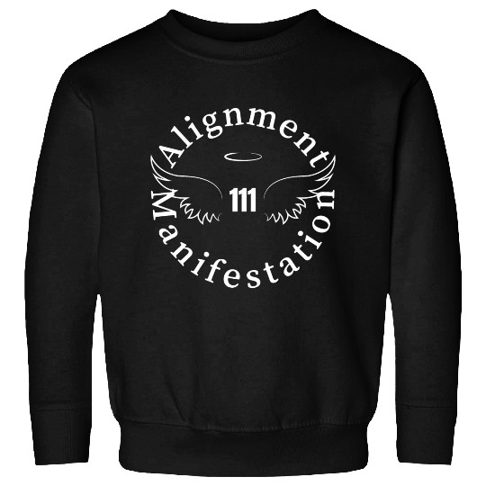 111 Angel Number Manifest Unisex Softstyle Sweatshirts