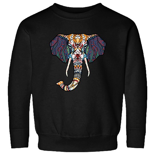 elephant ethnic Sweatshirts