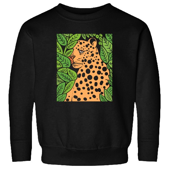 Jaguar in Forest Wildlife Biologist Gift Sweatshirts