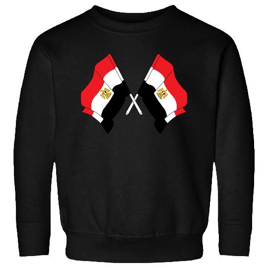 Two Egypt flags Sweatshirts