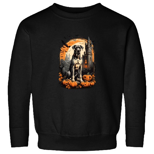A Great Dane Halloween Adventure Sweatshirts