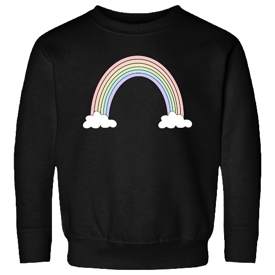 Pastel Rainbow Love Sweatshirts